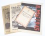 2 Ausgaben "Berliner Illustrierte" von 1936 sowie Sonderbeilage der Junge Freiheit "60 Jahre Ende 2. WK" und Bericht Infanterie 1. WK, mit Altersspuren