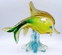 Los 10033 <br>Murano Fisch, H. 24,5cm, L. 28,0cm