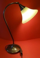 Los  <br>schwere Tischlampe "Casablanca", Kopf verstellbar, H-43 cm