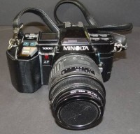 Los  <br>Minolta 7000 Spiegelreflexkamera Filmkamera mit AF Sigma 28-70mm Zoomobjektiv