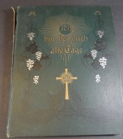 Los  <br>Grossband "Ich bin bei euch alle Tage" 1906, ein christliches Lebensbuch, Einband bescvhädigt,