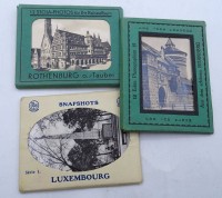 Los  <br>3x Leporellos, Nürnberg, Rotenburg und Luxemburg