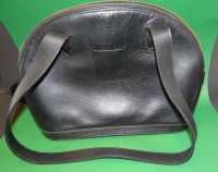 Auktion 335 / Los 13003 <br>Vintage Damenhandtasche von Jill Sander, Leder, gut erhalten, 28x37 cm