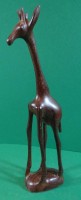 Los  <br>Tropenholz-Schnitzerei "Giraffe", H-24 cm