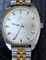 Auktion 344 / Los 2056 <br>HAU "Fortis" Automatic Eastern Star, 21 Jewels,  Datum, Nr. 6238, Swiss Made, Werk läuft