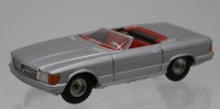 Los 12007 <br>Mercedes-Cabrio, CKO=- Kellermann &amp; Co., Nr. 447, Made in Western Germany, Blech, Schwungradantrieb, bespielte Erhaltung, H-3,7cm L-12,2cm.