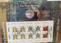 Los  <br>Numisbrief "Der Froschkönig" 2018, 20 Euro