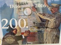 Los  <br>Numisbrief 200.J. Ernst Litfaß, 2016, 20 Euro