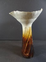Los  <br>sign. Kunstkeramik-Vase, Rand evtl. Chip,? H-23,5 cm