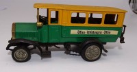 Los  <br>Druckguss-Modell eines Oldtimer-Buses,M.A.N. erster Diesel-Lastwagen 1924, 1:43