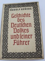 Los  <br>"Geschichte des deutschen Volkes und seiner Führer", Rudolf Herzog 1934