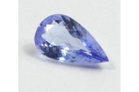 Auktion 344 / Los 1278 <br>Blauer Tansanit im Tropfenschliff, 1,93 Ct., 1,1 x 0,6 x 0,3 cm