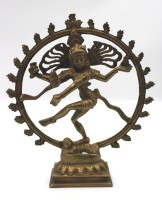 Auktion 344 / Los 15550 <br>Shiva Nataraja, Bronze, wohl Indien