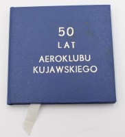 Auktion 346 / Los 6018 <br>MEdaille, 50 Jahre Flugclub Kujaw zum 800. Jahrestag, in Etui