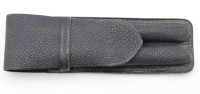 Auktion 347 / Los 16001 <br>Leder-Etui, Montblanc, älter, ca. 12 x 4cm.