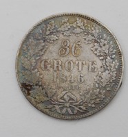 Auktion 347 / Los 6026 <br>36 Grote 1846, Bremen, 8,5gr., D-3cm, Altersspuren