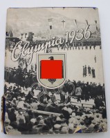 Auktion 347 / Los 3012 <br>Sammelalbum, Olympia 1936, Band 1, kompl., Schutzumschlag mit Läsuren