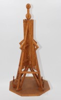 Auktion 347 / Los 15050 <br>Kugelbake, Holz, signiert "K.H.Scholz 1990", ca. H-47cm.