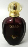 Auktion 347 / Los 10509 <br>Parfumflacon "Poison" Christian Dior, Eau de toilete, H-10 cm