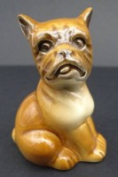Auktion 348 / Los 9037 <br>kl. sitzender Boxer-Welpe "Goebel", H-6 cm
