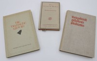 Auktion 348 / Los 7056 <br>3x div. Literatur, u.a. Die Deutsche Glocke von 1940
