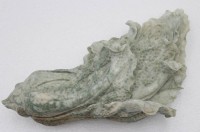 Auktion 348 / Los 15517 <br>floral beschnitzter Stein ?, wohl Asien, 30 x 15cm