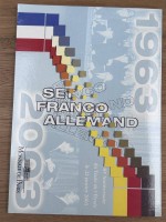 Auktion 349 / Los 6003 <br>Münzsatz Frankreich-Deutschland" 2003, in Blister, 40 Jahre Elysee Vertrag 1963, Euro-Münzen