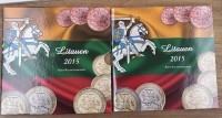 Auktion 349 / Los 6005 <br>Einführung Euro-Münzsatz "Litauen" 2015, in Blister