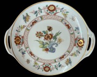 Auktion 349 / Los 8052 <br>Kuchenteller "Haviland" Limoges, Blumendekor, D-27 cm