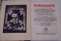 Auktion 349 / Los 3024 <br>"Weltkriegsgsspionage" 1931, Folio, 31x24 cm, illustriert