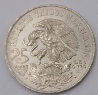 Auktion 350 / Los 6034 <br>25 Pesos, Olympia 1976, Mexico, 22,3gr., D-3,8cm