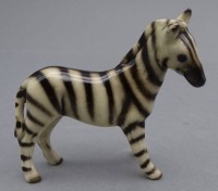 Auktion 350 / Los 9024 <br>Zebra und Schaf, bemalt, ungemarkt, H-7 cm