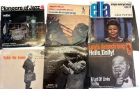 Auktion 350 / Los 16038 <br>11x div. Jazz-Singles, wohl 60-er Jahre, in orig. Hüllen