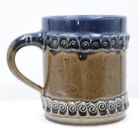 Auktion 350 / Los 9048 <br>Bierkrug, Rosenthal, Björn Wiinblad, H-11,6cm