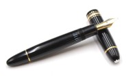 Auktion 351 / Los 16008 <br>Montblanc, Meisterstück, No. 149, 750er Goldfeder, guter Zustand, L-15cm