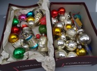 Auktion 351 / Los 15019 <br>Lot vintage Christbaumschmuck