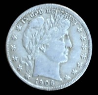 Auktion 351 / Los 6018 <br>Half Dollar, USA, 1906, S,