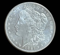 Auktion 351 / Los 6025 <br>Silberdollar 1921, S, USA, 27 gr