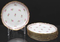 Auktion 352 / Los 8007 <br>6x kl. Tellerchen, Royal Limoges, GILDA, je D-10cm