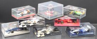 Auktion 352 / Los 12020 <br>8x Formel 1 Modelle, 1:43 u. 1:64