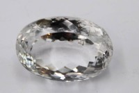 Auktion 352 / Los 1045 <br>klarer Quarz, facettiert, ca. 94ct