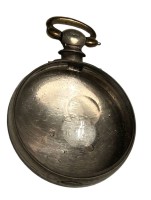 Auktion 352 / Los 2037 <br>Silber Uhrengehäuse, London 1777, Meister IR, orig. Glas, ca. 39 gr. D-5 cm