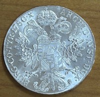 Auktion 352 / Los 6008 <br>Maria Theresienthaler, 1780, 28 gr