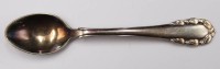 Auktion 352 / Los 11028 <br>Mokkalöffel, Georg Jensen, Lily of the Valley, Sterling, 11,9gr., L-10,5cm