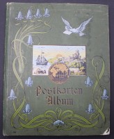 Auktion 352 / Los 6062 <br>Postkartenalbum, mit ca. 100 div. Karten, Kindermotive, ca. 1900/20