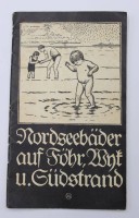 Auktion 352 / Los 3017 <br>Norseebäder auf Föhr, Ost u. Südstrand, 1915