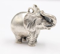 Auktion 353 / Los 1048 <br>figürlicher Anhänger, Elefant, 925er Silber, 16,4gr., 2,5 x 3,4cm