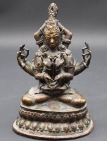 Auktion 353 / Los 15504 <br>Bronze, wohl Tibet, älter, H-18,2cm