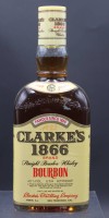 Auktion 353 / Los 15040 <br>Clarkes 1866, Bourbon Whisky, 80er Jahre, 0,7 L