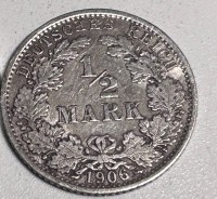 Auktion 353 / Los 6017 <br>14x 1/2 Mark, Deutsches Reich, ca. 1900-1919, Silber